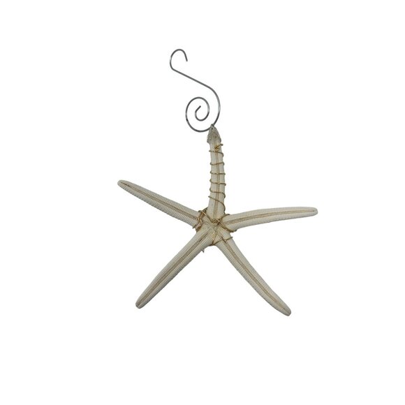 Handcrafted Ornament or Suncatcher - Wire Wrapped Starfish with Sea Glass‎ - Picture 4 of 4